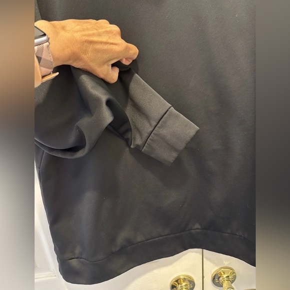 Air Jordan Black Pullover Hoodie Kangaroo Pocket Jumpman Logo Size L - Picture 7 of 11